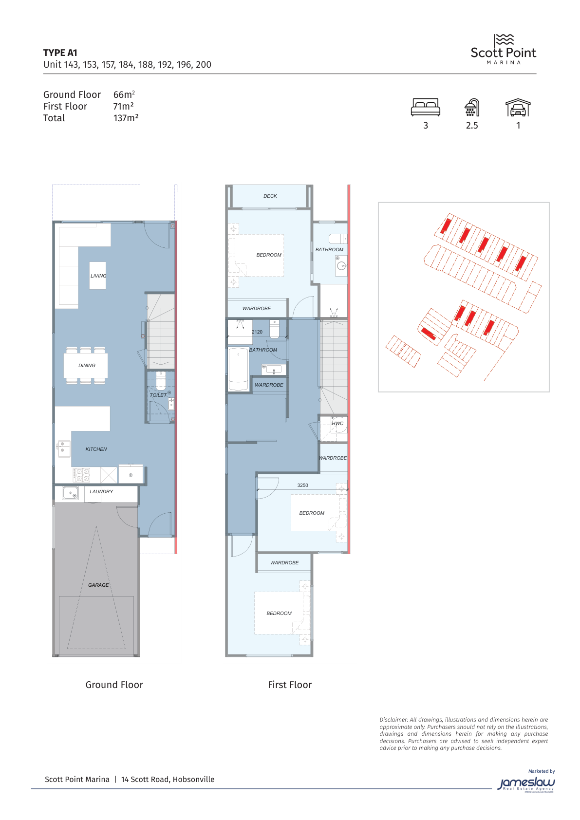 Type A1 floor plan